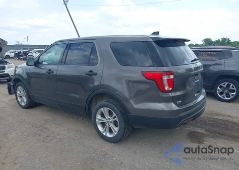 2017 Ford Police Interceptor из США, поврежденный, VIN 1FM5K8AR5HGC26853